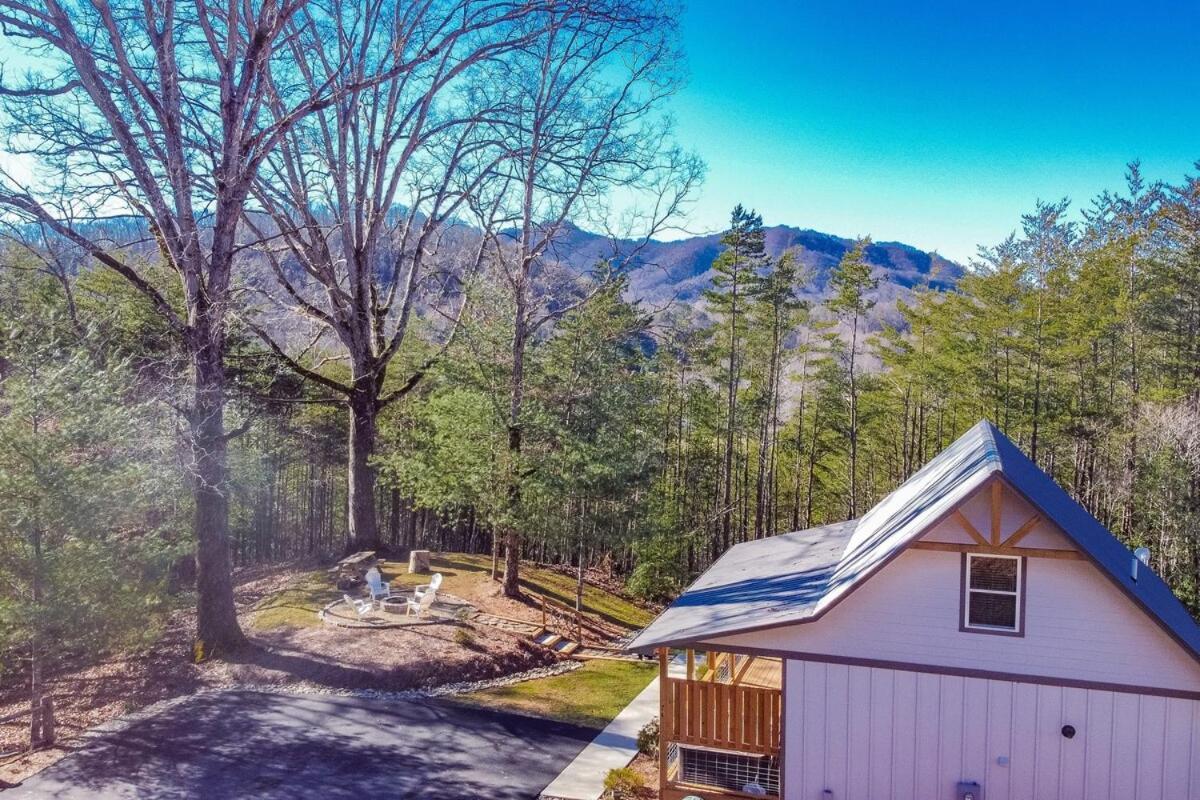 Twin Oaks Cabin Брайсон-Сити Экстерьер фото