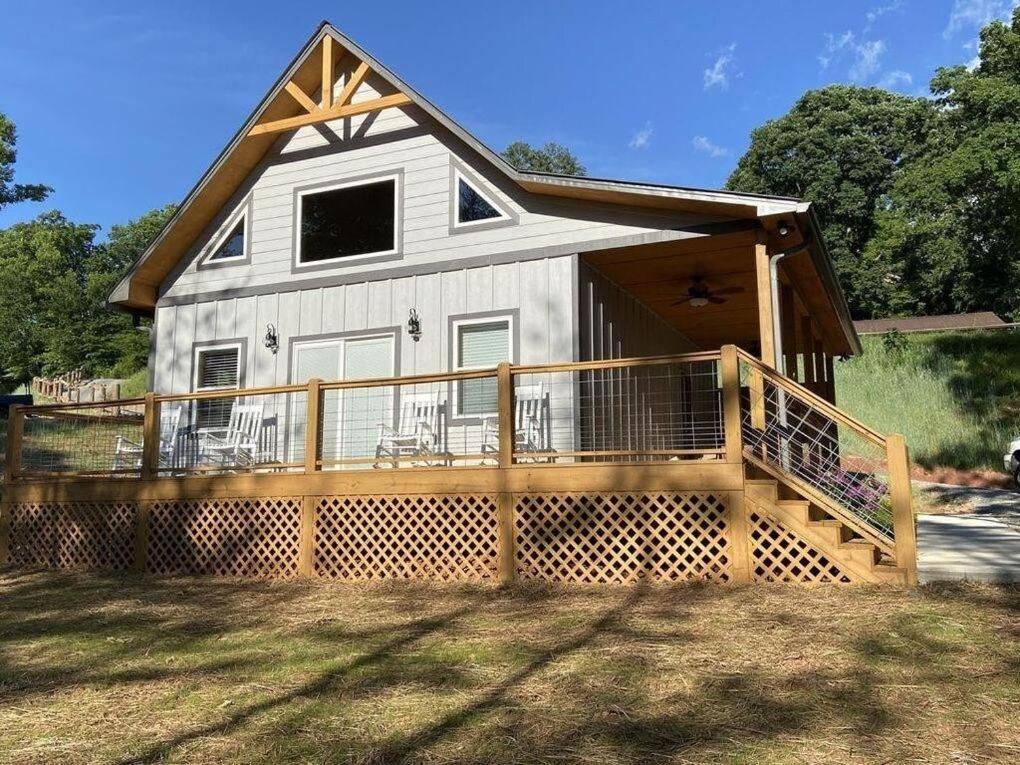 Twin Oaks Cabin Брайсон-Сити Экстерьер фото